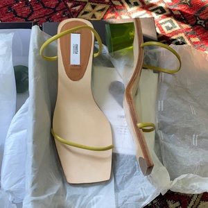 Brand new with original box Miista Ellie slides